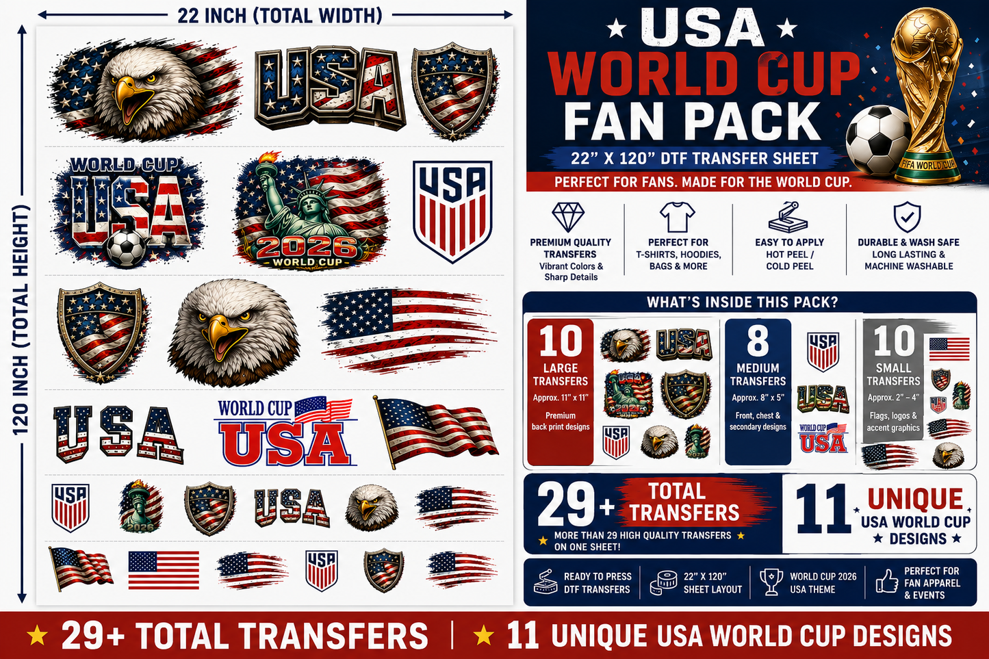 USA World Cup Fan Pack