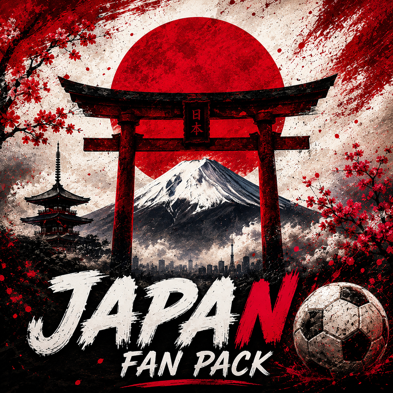 Japan World Cup Fan Pack