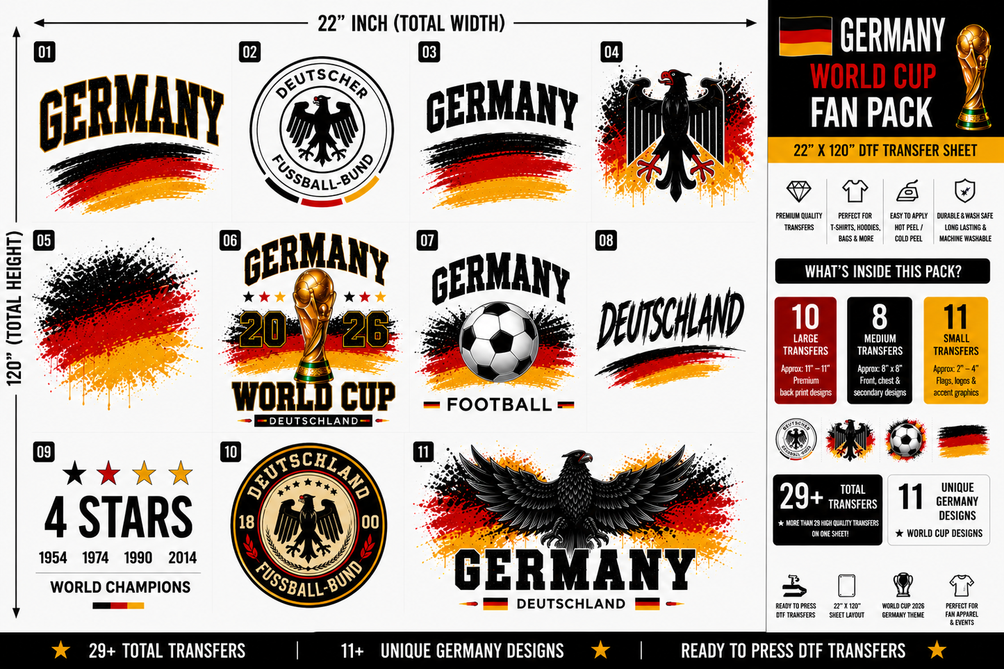 Germany World Cup Fan Pack
