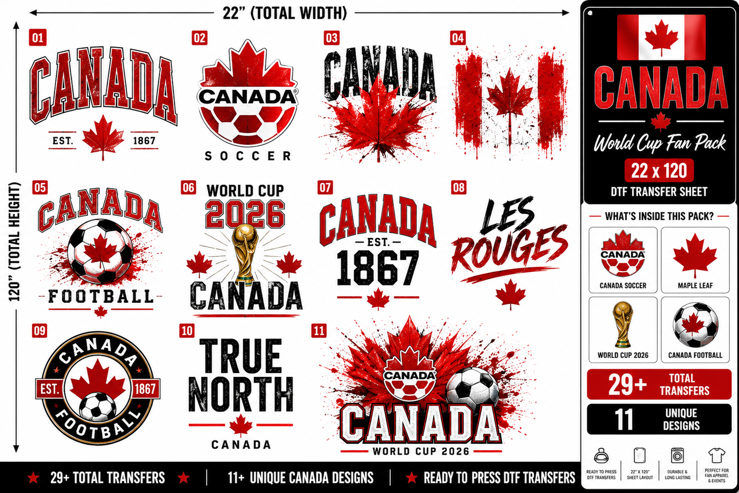 Canada World Cup Fan Pack