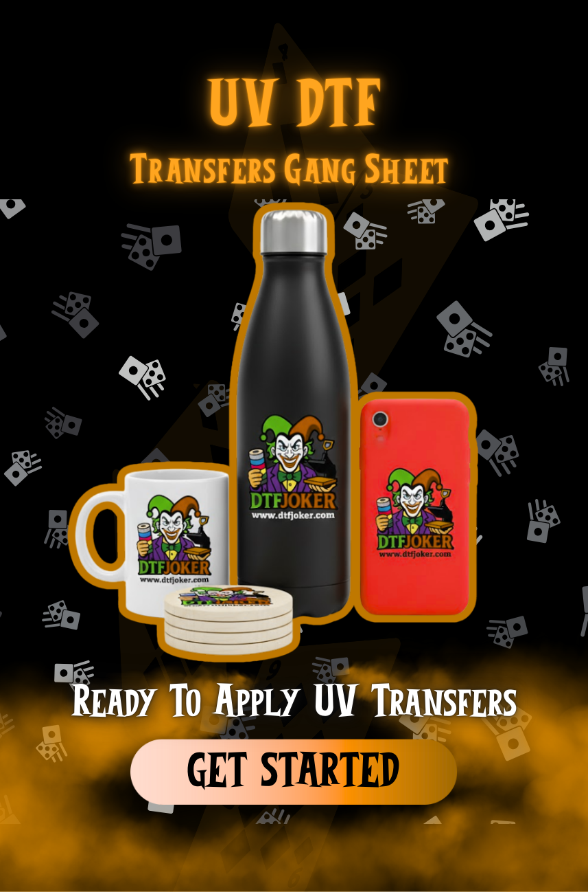 UV DTF Transfers Gang Sheets